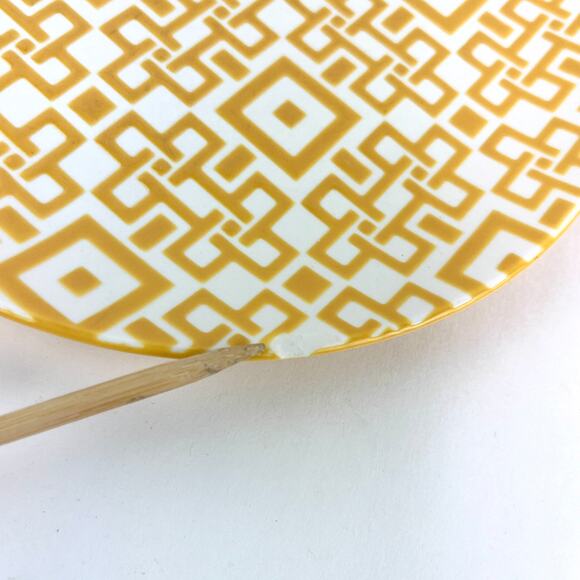 Crate and Barrel Kate Spain Chase Luncheon Salad Plates Set of 4 FLAW - Picture 7 of 7